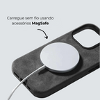 Alcantara Case Magsafe - Cinza Espacial