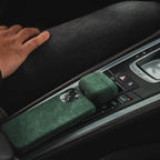 Alcantara Case - AirPods - Verde Meia Noite