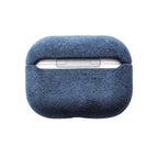 Alcantara Case - AirPods - Azul Oceano