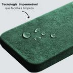 Alcantara Case Magsafe - Verde Meia Noite