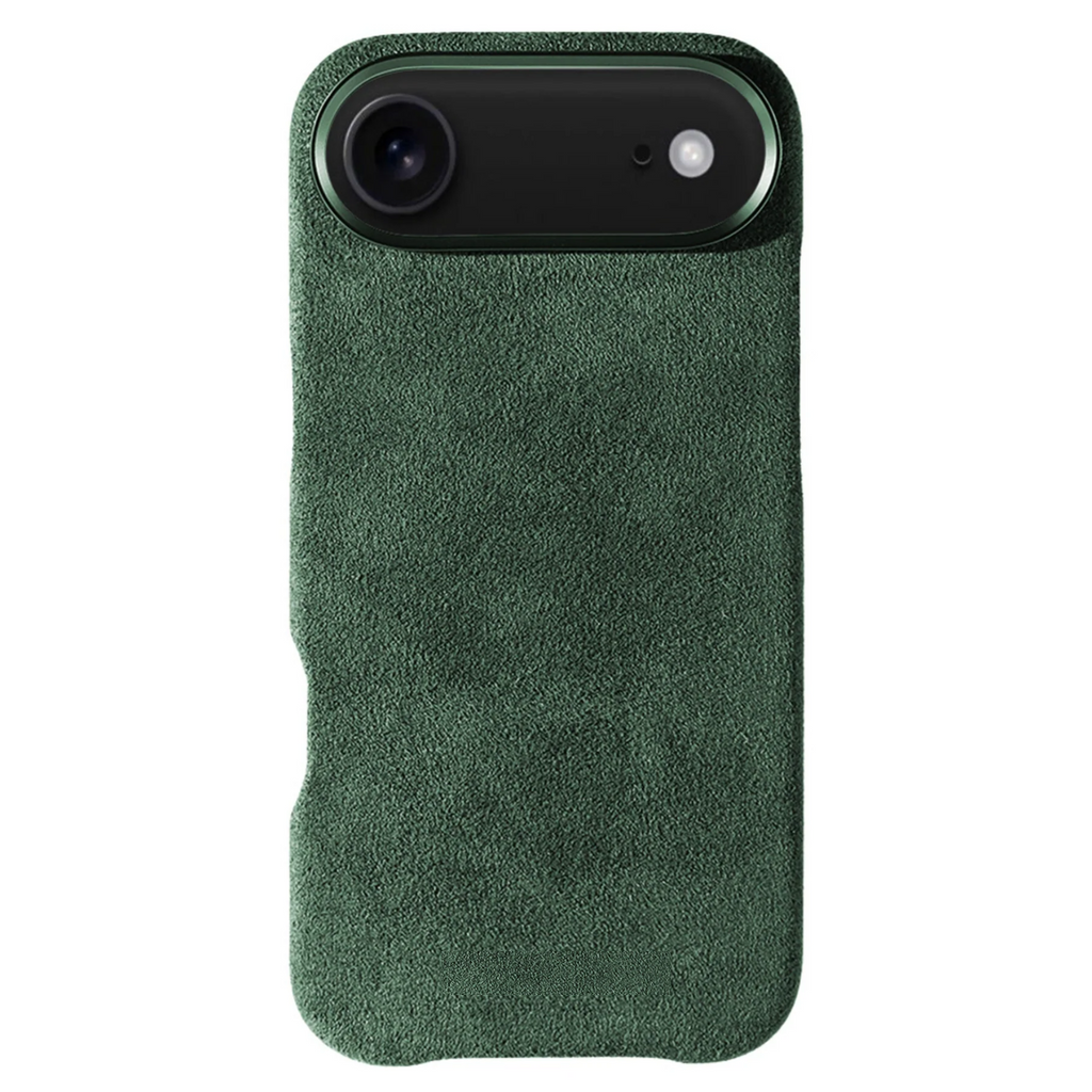 Alcantara Case Magsafe - Verde Meia Noite