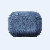 Alcantara Case - AirPods - Azul Oceano