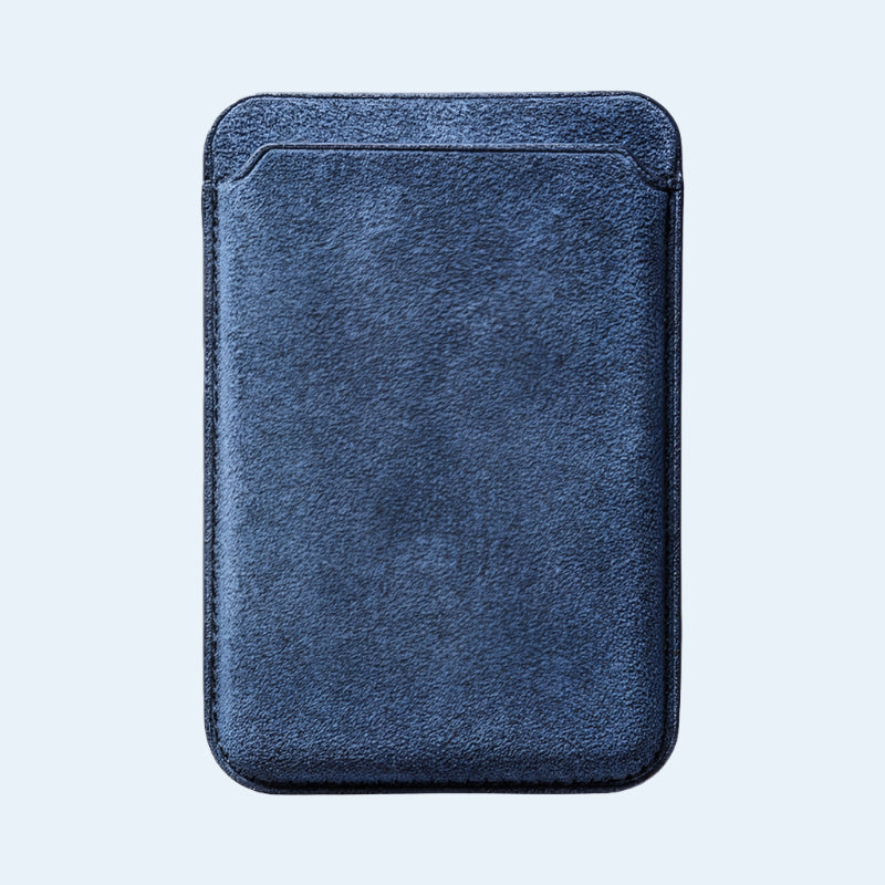 Carteira Alcantara MagSafe - Azul Oceano