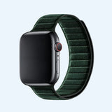 Alcantara Band Esporte - Apple Watch - Verde Meia Noite